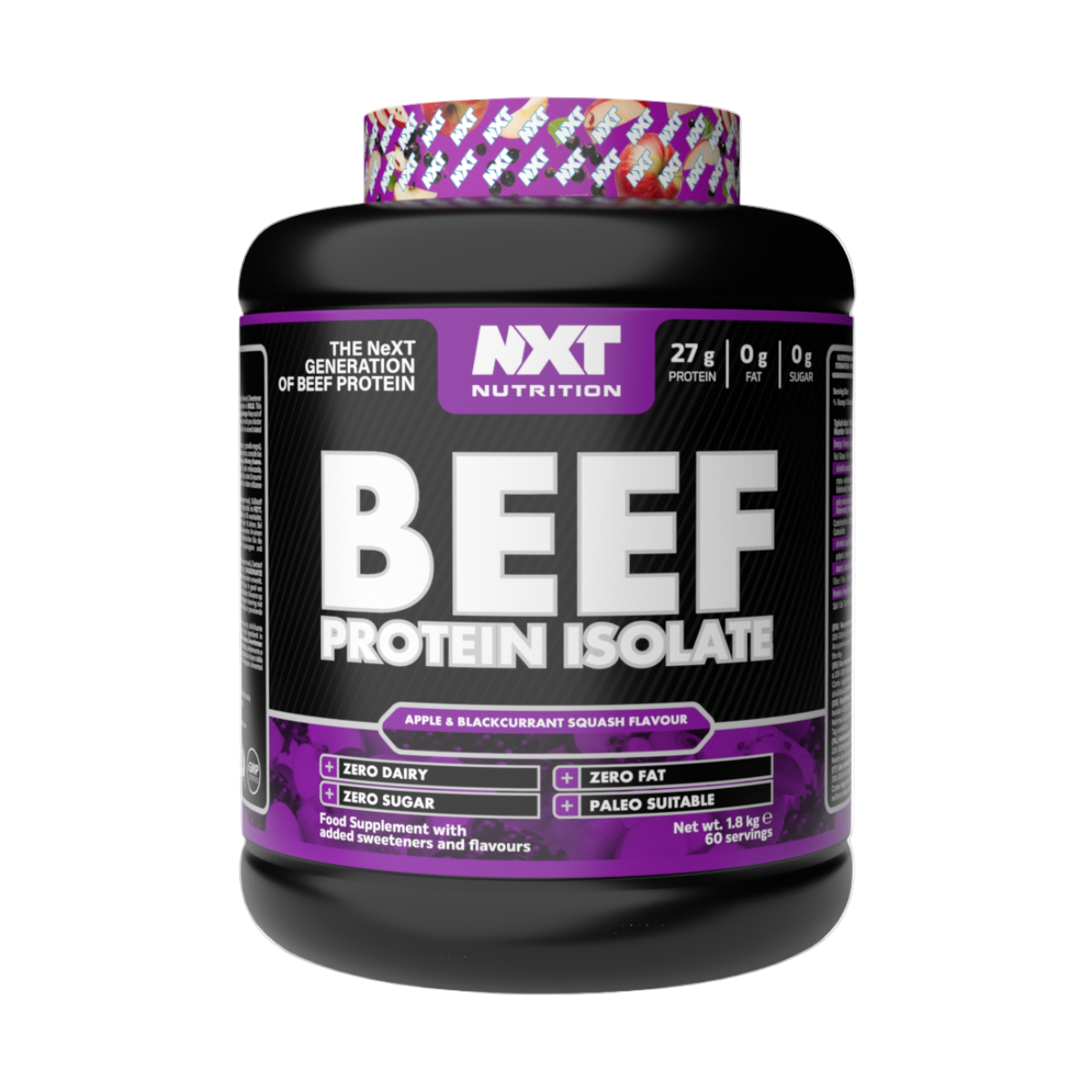 NXT Nutrition Beef Protein Isolate 1.8kg
