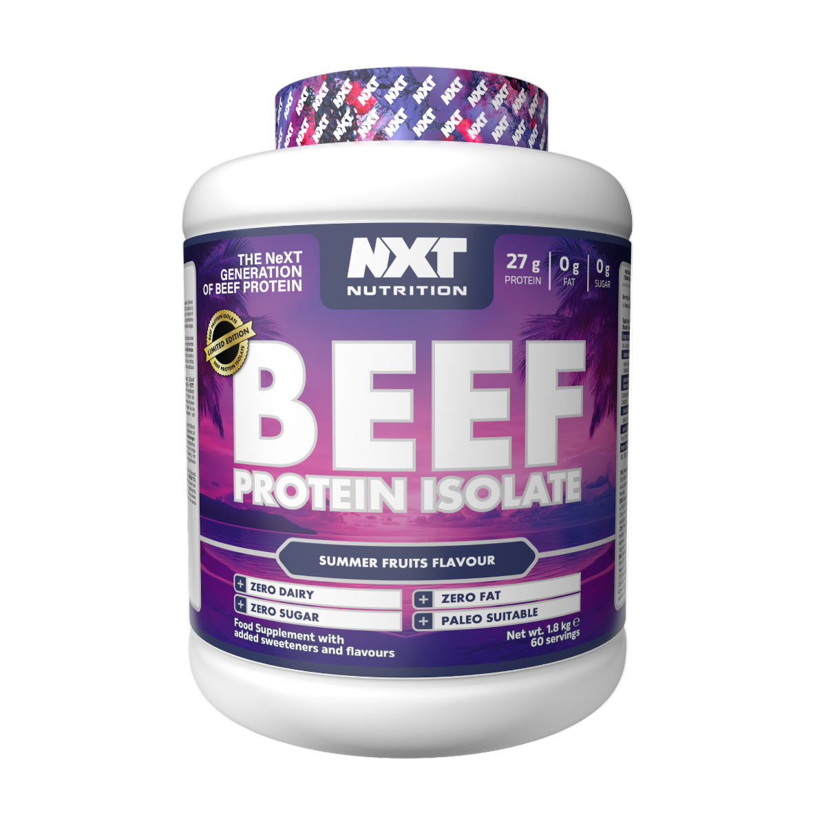 NXT Nutrition Beef Protein Isolate 1.8kg