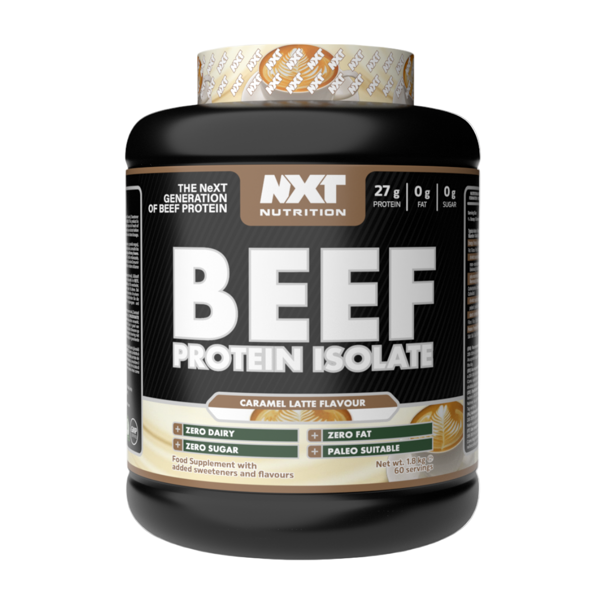 NXT Nutrition Beef Protein Isolate 1.8kg