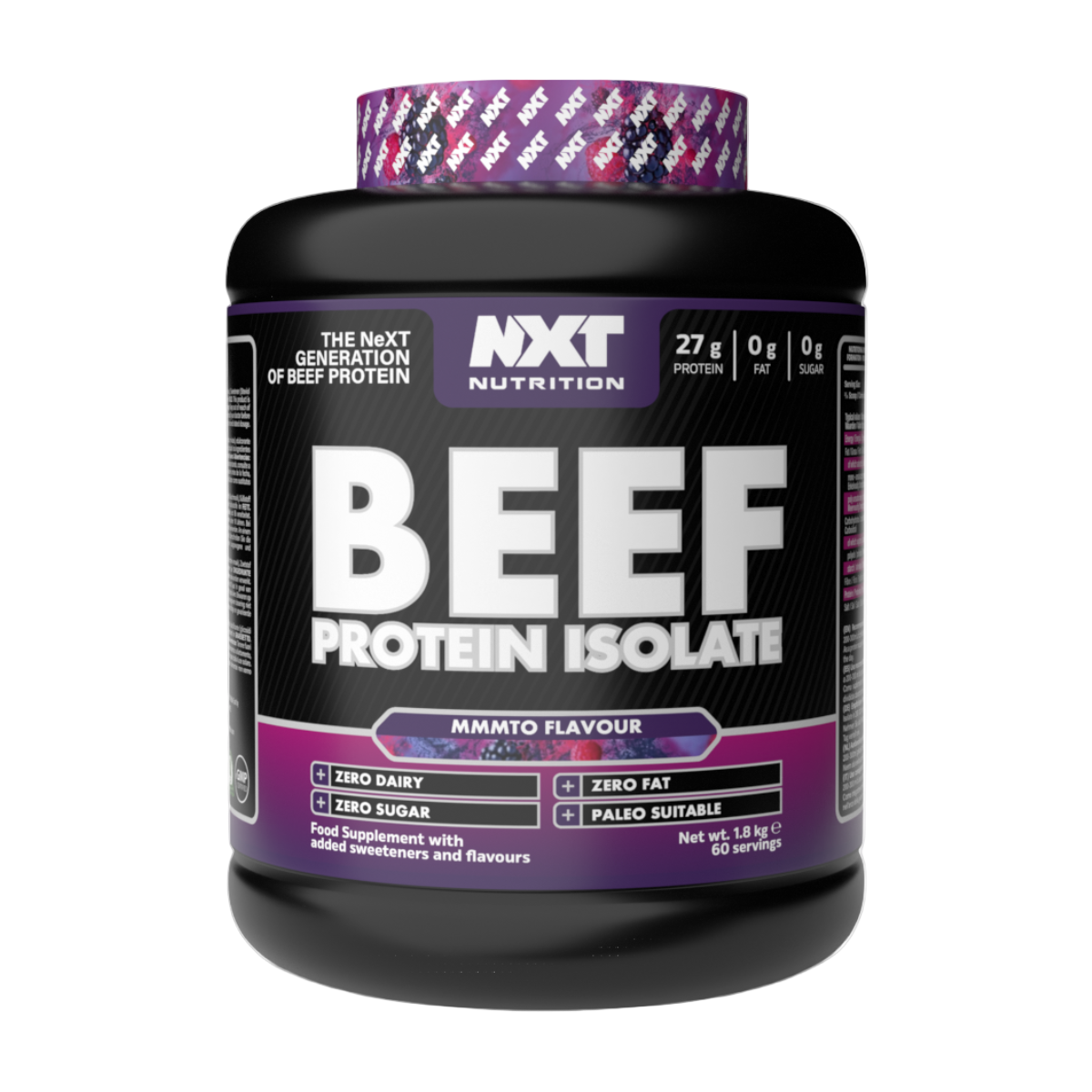 NXT Nutrition Beef Protein Isolate 1.8kg