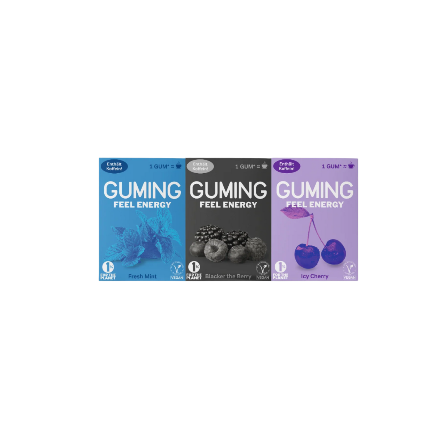 GUMING MIX 3 PAKA (30 košļājamās gumijas, 10 gab. iepakojumā)