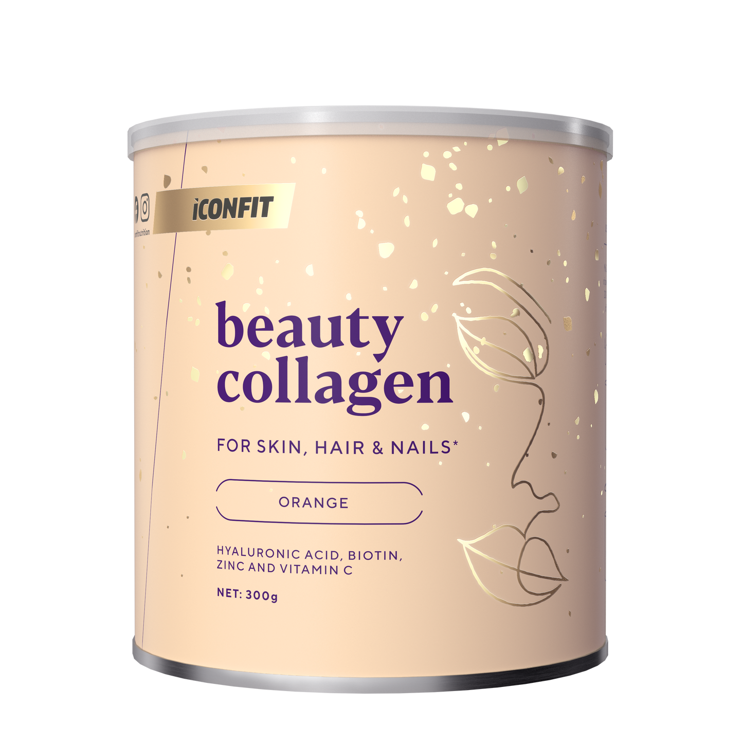 ICONFIT Beauty Kolagēns Apelsīnu (300g)