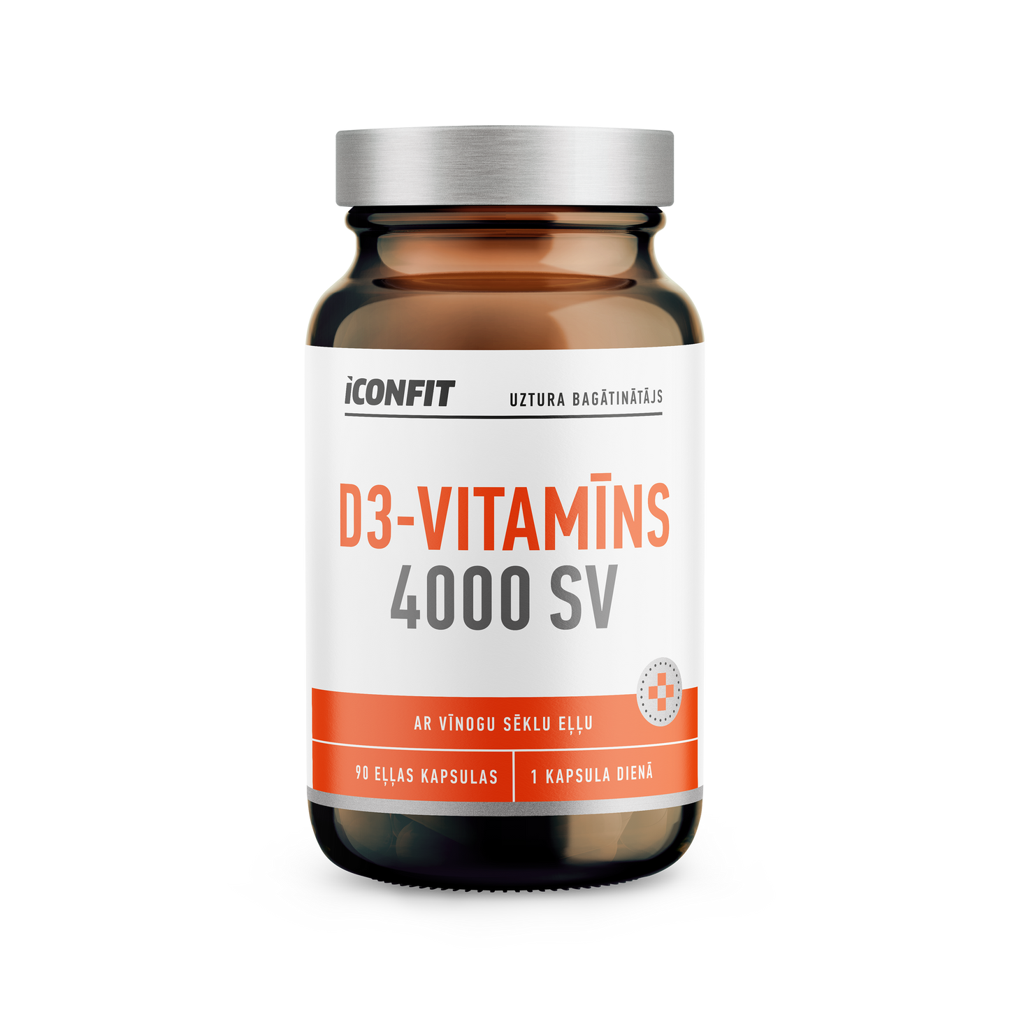 ICONFIT Vitamīns D3 4000SV (90 Eļļas kapsulas)