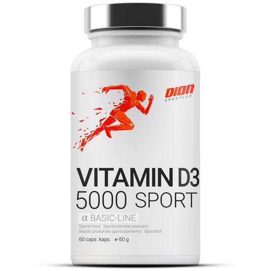 Dion Vitamin D3 5000 Sport 60 kapsulas