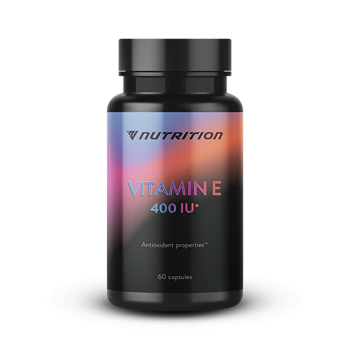 Vnutrition Vitamīns E 400 IU (60 kapsulas)