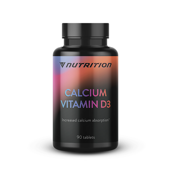 Vnutrition Kalcijs un D3 vitamīns (90 tabletes)