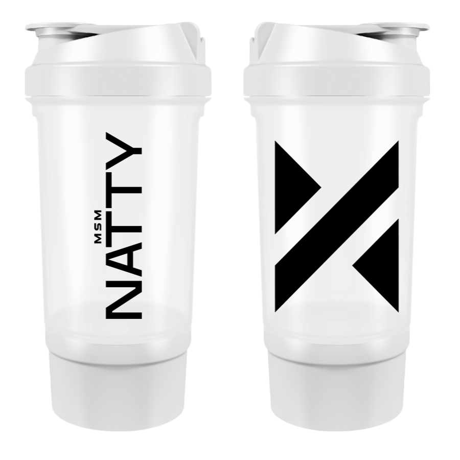 NATTY Shaker 360+ 500ml + 150ml EKSTRA NODALĪJUMS