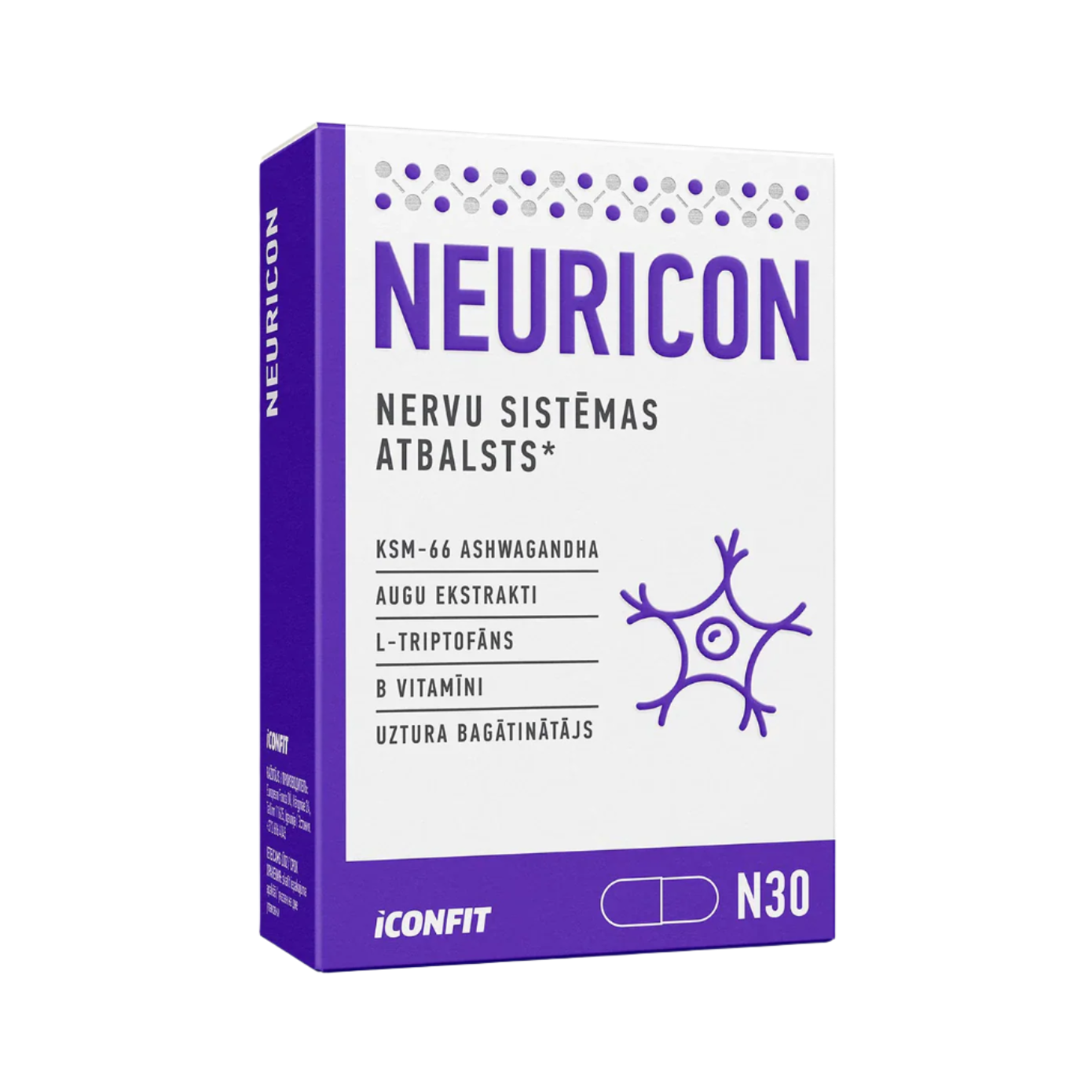 ICONFIT Neuricon - Nervu sistēmas atbalstam, N30