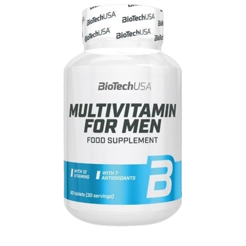 BioTechUSA Multivitamīni vīriešiem 60 tabletes