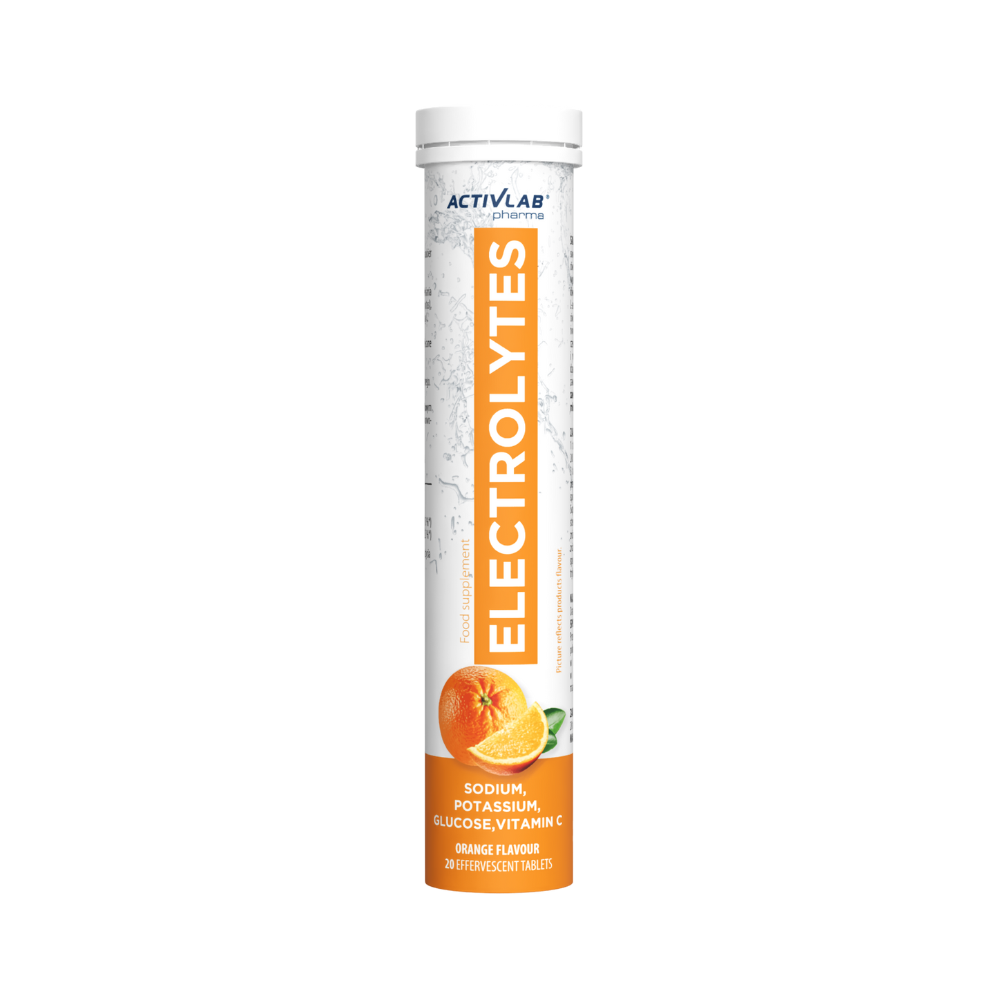 ActivLab ElectroVit / Electrolytes – 20 soluble tablets Orange