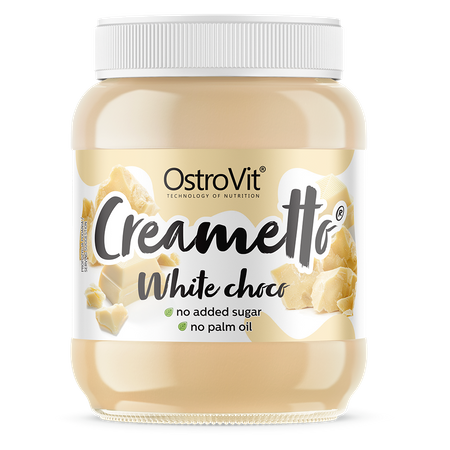 OstroVit Creametto, Baltā šokolāde – 350g