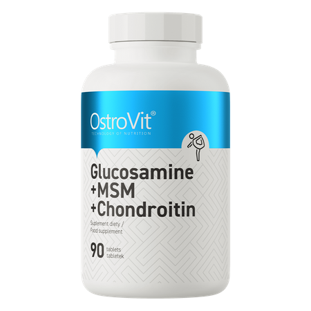 OstroVit Glucosamine, MSM, and Chondroitin - 90 tablets