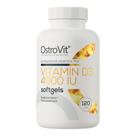 OstroVit Vitamin D3 4000 SV – 120 capsules