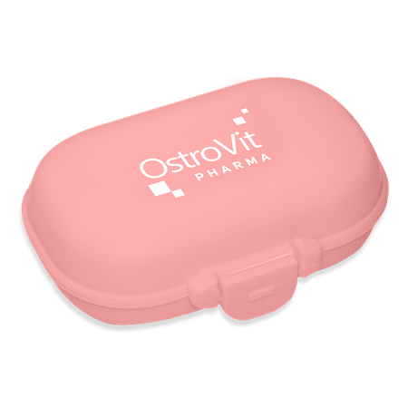 OstroVit Pharma Pill Box rozā