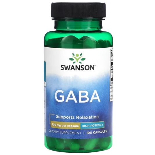 Swanson Gaba 500mg (100 kapsulas)