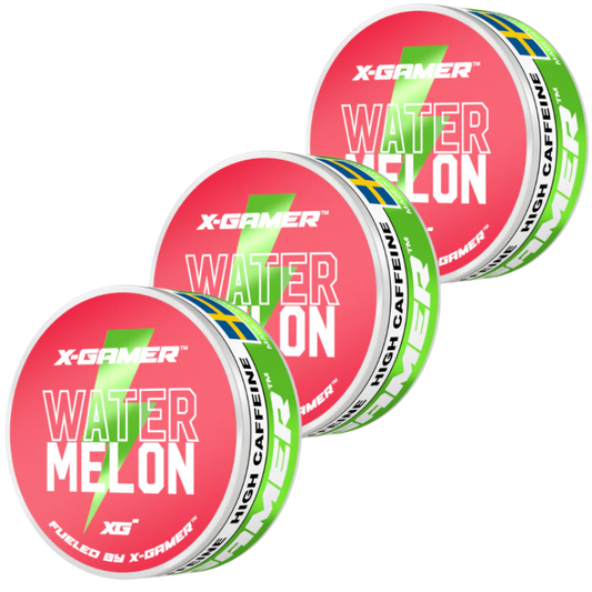 WATERMELON ENERGY POUCHES (3 PACKS / 60 POUCHES)